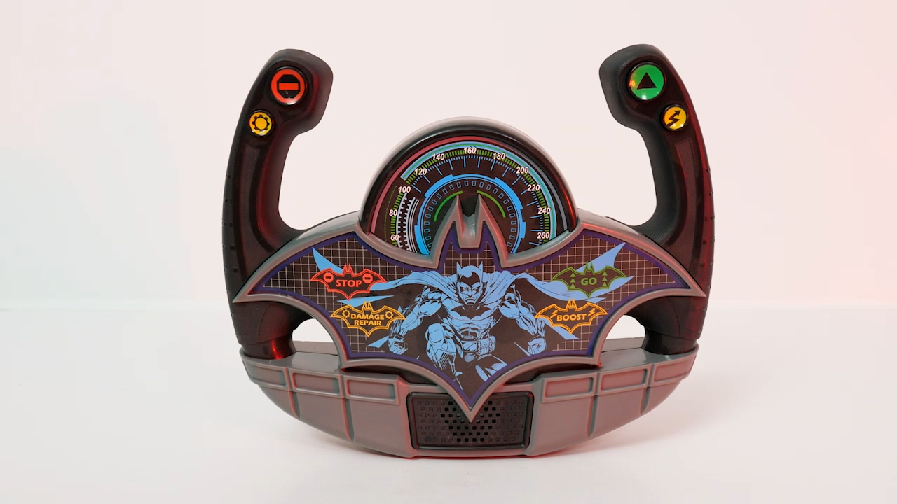 KIDEM-157_Kid's Toy Bat-Mobile Steering Wheel